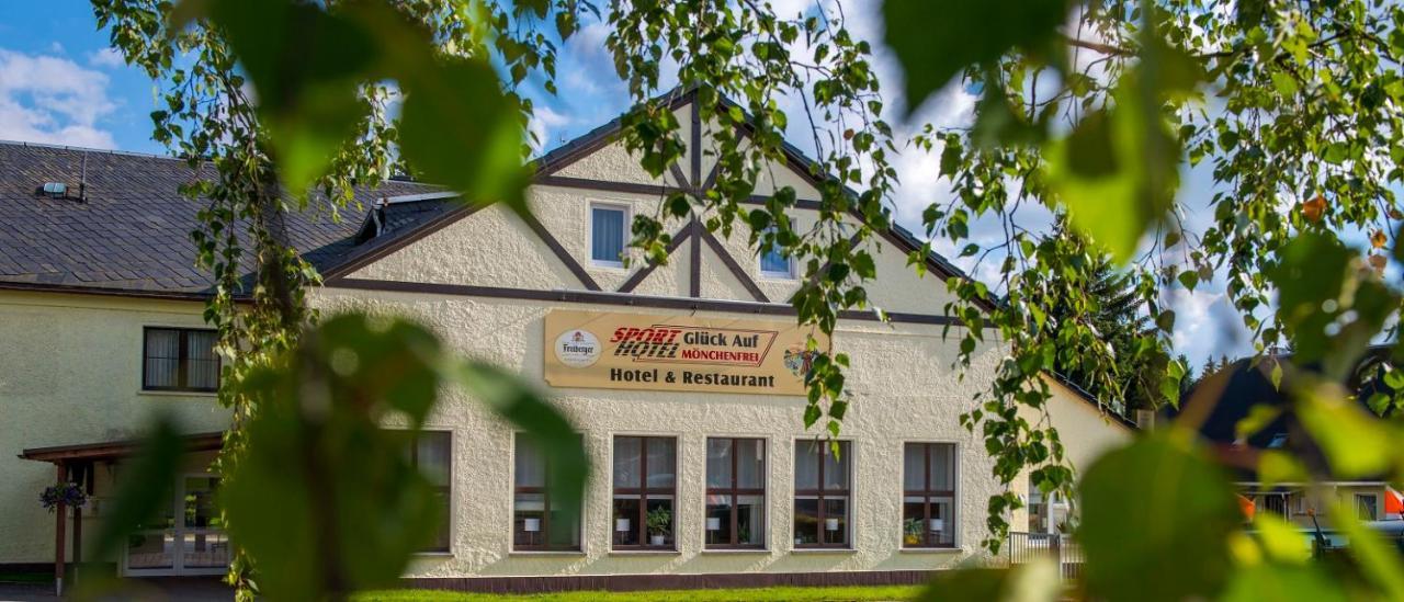 Sporthotel Glueck Auf Moenchenfrei Brand-Erbisdorf Bagian luar foto